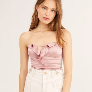 Dusty Rose Satin Tallulah Tube